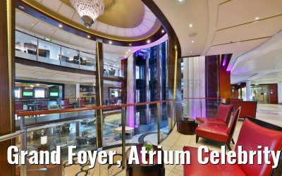 Grand Foyer, Atrium Celebrity Silhouette