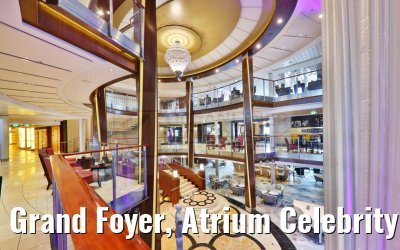 Grand Foyer, Atrium Celebrity Silhouette