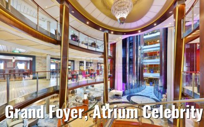 Grand Foyer, Atrium Celebrity Silhouette