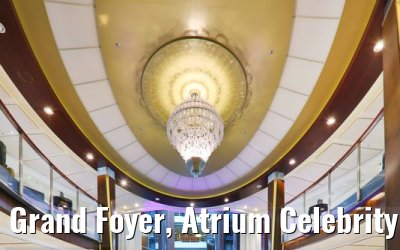 Grand Foyer, Atrium Celebrity Silhouette