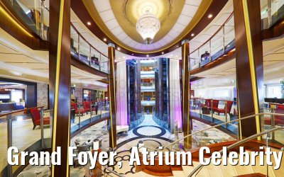 Grand Foyer, Atrium Celebrity Silhouette