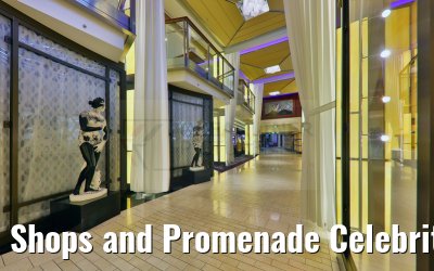 Shops and Promenade Celebrity Silhouette