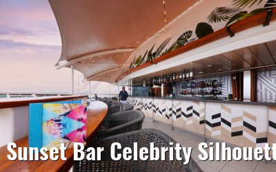 Sunset Bar Celebrity Silhouette