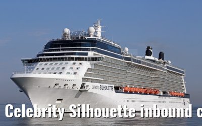 Celebrity Silhouette inbound cruise port Warnemuende 05. July 2015
