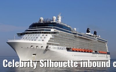 Celebrity Silhouette inbound cruise port Warnemuende 05. July 2015