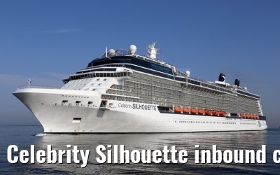 Celebrity Silhouette inbound cruise port Warnemuende 05. July 2015