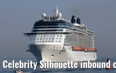 Celebrity Silhouette inbound cruise port Warnemuende 05. July 2015