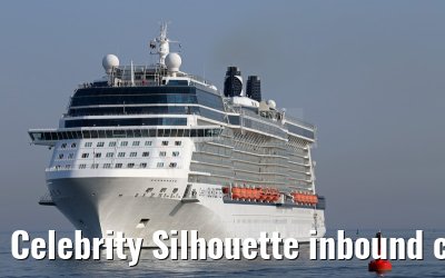 Celebrity Silhouette inbound cruise port Warnemuende 05. July 2015