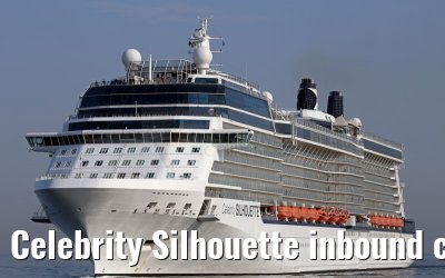 Celebrity Silhouette inbound cruise port Warnemuende 05. July 2015