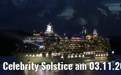 Celebrity Solstice am 03.11.2010 in Charlotte Amalie