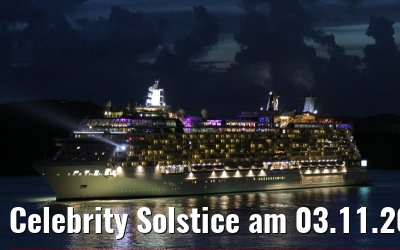 Celebrity Solstice am 03.11.2010 in Charlotte Amalie