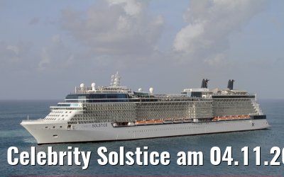 Celebrity Solstice am 04.11.2010 in Philipsburg