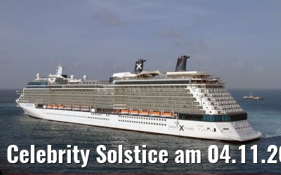 Celebrity Solstice am 04.11.2010 in Philipsburg