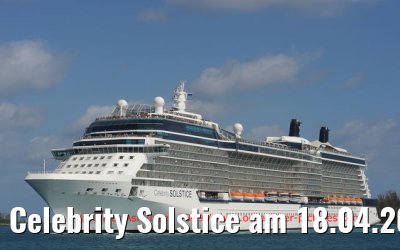 Celebrity Solstice am 18.04.2009 vor Nassau