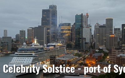 Celebrity Solstice - port of Sydney - December 09, 2012