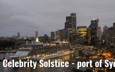 Celebrity Solstice - port of Sydney - December 09, 2012