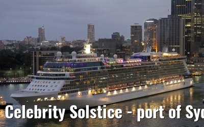 Celebrity Solstice - port of Sydney - December 09, 2012