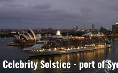 Celebrity Solstice - port of Sydney - December 09, 2012