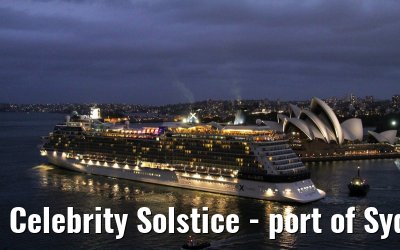 Celebrity Solstice - port of Sydney - December 09, 2012
