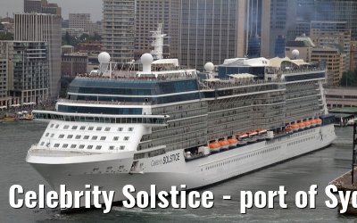 Celebrity Solstice - port of Sydney - December 11, 2012