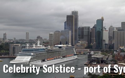 Celebrity Solstice - port of Sydney - December 11, 2012