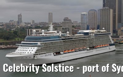 Celebrity Solstice - port of Sydney - December 11, 2012