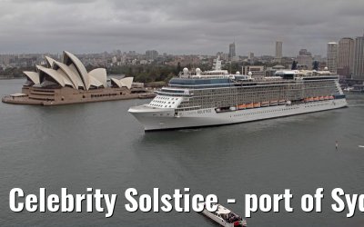 Celebrity Solstice - port of Sydney - December 11, 2012
