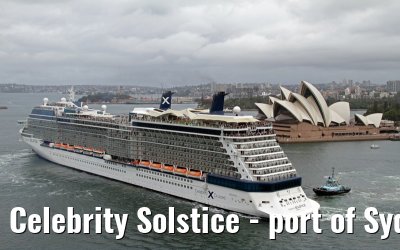 Celebrity Solstice - port of Sydney - December 11, 2012
