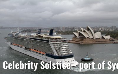 Celebrity Solstice - port of Sydney - December 11, 2012