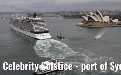 Celebrity Solstice - port of Sydney - December 11, 2012