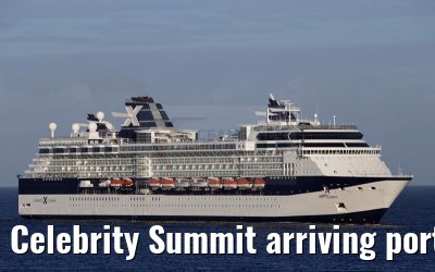 Celebrity Summit arriving port of Bridgetown 26.01.2015
