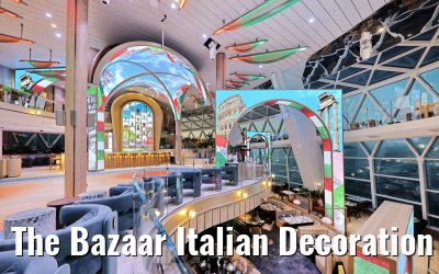 The Bazaar Italian Decoration Celebrity XCel