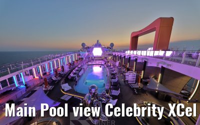 Main Pool view Celebrity XCel