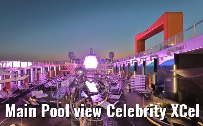 Main Pool view Celebrity XCel