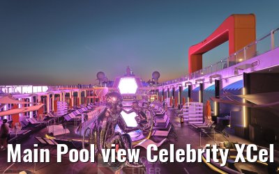 Main Pool view Celebrity XCel