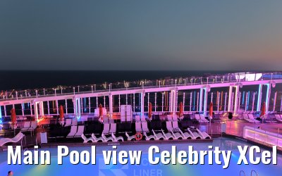 Main Pool view Celebrity XCel