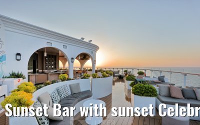 Sunset Bar with sunset Celebrity XCel