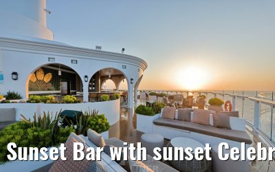 Sunset Bar with sunset Celebrity XCel
