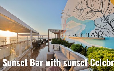 Sunset Bar with sunset Celebrity XCel
