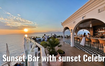 Sunset Bar with sunset Celebrity XCel