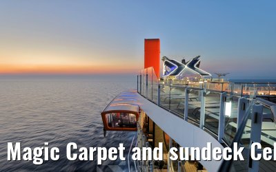 Magic Carpet and sundeck Celebrity XCel