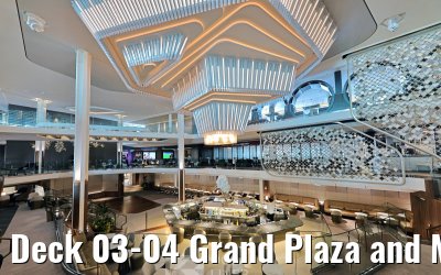 Deck 03-04 Grand Plaza and Martini Bar