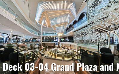 Deck 03-04 Grand Plaza and Martini Bar