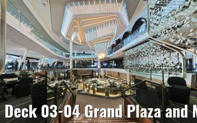 Deck 03-04 Grand Plaza and Martini Bar