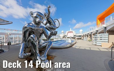 Deck 14 Pool area