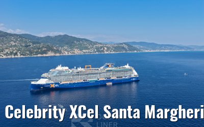 Celebrity XCel Santa Margherita evening view 28.07.2026
