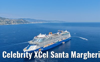 Celebrity XCel Santa Margherita evening view 28.07.2026