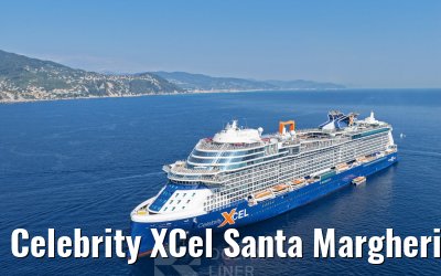 Celebrity XCel Santa Margherita evening view 28.07.2026