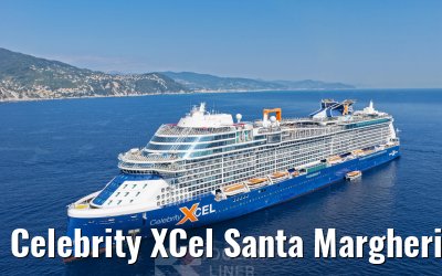 Celebrity XCel Santa Margherita evening view 28.07.2026