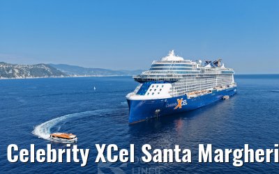 Celebrity XCel Santa Margherita evening view 28.07.2026